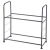 VEVOR Tire Storage Rack, 2-Shelf Tire Stand Holds up to 8 Standard Tires, Q195 Heavy-Duty Steel Tire Holder Carrier with Adjustable Height & Protective Cover for Garage Workshop, 396LBS Loading