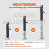 VEVOR Trailer Jack, Trailer Tongue Jack Welding-on 8000 lb Weight Capacity, Trailer Jack Stand with Handle for lifting RV Trailer, Horse Trailer, Utility Trailer, Yacht Trailer