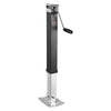 VEVOR Trailer Jack, 8000 lbs Dynamic Load Capacity, Weld-on Pipe-Mount Swivel Trailer Jack with Ergonomic Handle, 15-inch Vertical Travel, Suitable for RV, Horse, Utility, Camping and Yacht Trailers