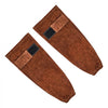 VEVOR Leather Welding Sleeves, Heavy Duty Cowhide Flame Resistant Work Sleeves for Arm Protection, Heat-Resistant Safety Sleeve for Welding, Blacksmithing, Woodworking, Gardening