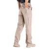 VEVOR FR Pants for Men, 9 oz 100% Cotton, Flame-Resistant Cargo Pants with Multi-Pockets and Elastic Waist, Reinforced Tear-proof Stitching, Ideal for Welding Work and Casual Wear, XL Size, Khaki