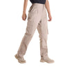 VEVOR FR Pants for Men, 9 oz 100% Cotton, Flame-Resistant Cargo Pants with Multi-Pockets and Elastic Waist, Reinforced Tear-proof Stitching, Ideal for Welding Work and Casual Wear, XL Size, Khaki
