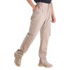 VEVOR FR Pants for Men, 9 oz 100% Cotton, Flame-Resistant Cargo Pants with Multi-Pockets and Elastic Waist, Reinforced Tear-proof Stitching, Ideal for Welding Work and Casual Wear, XXL Size, Khaki