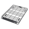 VEVOR Roof Rack Basket, 64 x 50 x 4.1 in, Universal Rooftop Cargo Carrier with Two 35.4 x 39.4 in Cargo Net,150 lbs Max Car Top Luggage Holder, 4.1 in Fence, Anti-Rust Alloy Steel, for SUV Truck Car