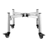 VEVOR Fire Pit Stand, 15-27 inch Adjustable Stretch with 4 Casters, Firepit Stand for Solo Stove Bonfire Ranger Yukon & Other Outside Firepit, Stainless Steel Camping Fire Pit Accessory for Fireplace