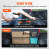 KFFKFF Cargo Stabilizer, Adjustable Truck Bed Bar from 40" to 73", Robust Steel Load Bar with 220 lbs Limit, Cargo Stop Bar for Pickup Truck Bed, SUV