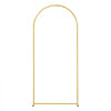 VEVOR Wedding Arch Backdrop Stand, Set of 3, Metal Stable Stand with Case Connection & Chassis Crossbar Design, Easy-to-Assemble Gold Stand with Premium Gauze, Fit for Birthday, Celebration, Holiday