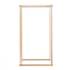 VEVOR Wedding Flower Stand, 10PCS 15.75-inch Column Flower Stand, Floral Stands with Acrylic Laminate, Gold Rectangular Floral Display Rack for Wedding, Party, Birthday, Home,  Gold Centerpiece Stands