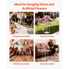 VEVOR Wedding Flower Stand, 10PCS 19.69-inch Column Flower Stand, Floral Stands with Acrylic Laminate, Cylindrical Cubic Floral Display Rack for Wedding, Party, Birthday, Home, Centerpiece Stands