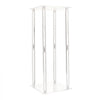 VEVOR Wedding Flower Stand, 10PCS 19.69-inch Column Flower Stand, Floral Stands with Acrylic Laminate, Cylindrical Cubic Floral Display Rack for Wedding, Party, Birthday, Home, Centerpiece Stands