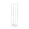 VEVOR 2PCS 31.5inch High Wedding Flower Stand, With Acrylic Laminate,Acrylic Vase Column Geometric Centerpiece Stands, Floral Display Rack for T-Stage Events Reception, Party Decoration Home