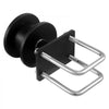 VEVOR Sliding Gate Kit, Rolling Gate Hardware Kit w/ H-Shaped Wheel Groove for Cantilever Sliding Gates and Rolling Door, Sliding Gate Rollers w/ 4 Track Wheels, Heavy Duty Sliding Roller,Black