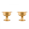 VEVOR 10PCS 16cm/6.3” Tall Wedding Flower Vase, Metal Wedding Centerpiece, Gold Floral Arrangement Stand Display Rack for Tables Wedding Dinner Party, Anniversary Ceremony Birthday Event Decor