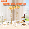 VEVOR 20PCS 58cm/22.83” Tall Wedding Flower Vase, Metal Wedding Centerpiece, Gold Floral Arrangement Stand Display Rack for Tables Wedding Dinner Party, Anniversary Ceremony Birthday Event Decor