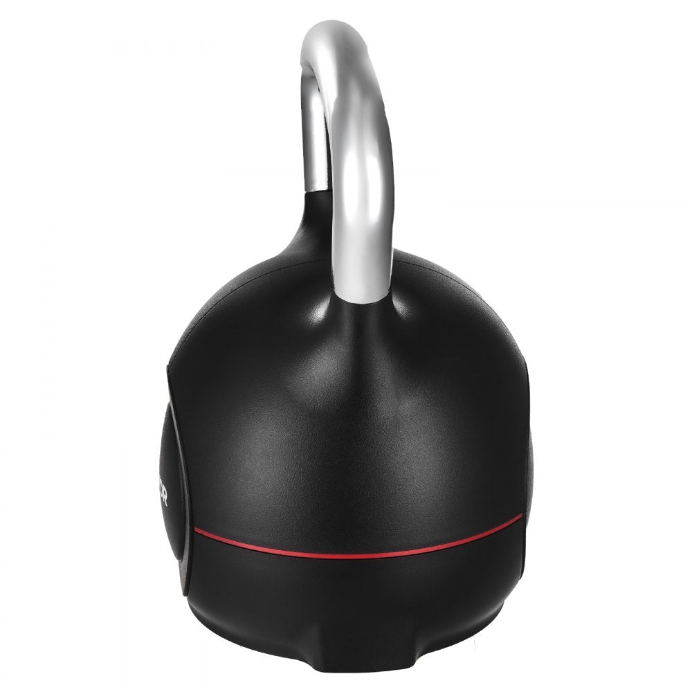 VEVOR Kettlebell, Adjustable Kettlebell with 7 Weight Levels (5, 11.5, 18, 24.5, 31, 37.5, 44 lbs), Die-Cast Aluminum and ABS Material, for Grip Strength Training, Full-body Workout & Cross-Training