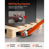 VEVOR Prylever Bar, 6600 lbs Weight Capacity, 56 Inch Carbon Steel Handle Lever Dolly, Pry Lever Bar with Wheels for Large Pallets, Heavy Items, Concrete Blocks, Heavy Duty Equipment Handling