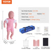 VEVOR Infant CPR Training Manikin, Heimlich Maneuver and Cardiopulmonary Resuscitation (CPR) Practice, Professional Infant Airway Obstruction Training Manikin, Baby Infarction Model for Education
