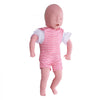 VEVOR Infant CPR Training Manikin, Heimlich Maneuver and Cardiopulmonary Resuscitation (CPR) Practice, Professional Infant Airway Obstruction Training Manikin, Baby Infarction Model for Education