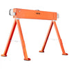 VEVOR Saw Horses, 2 Pack Folding Work Horses, 1323 lbs Load Capacity Sawhorse with Heavy Duty Legs, All-Metal Portable Saw Horse with Non-Slip Foot Pads, for Woodworking, Carpenters & Contractors