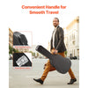 VEVOR Acoustic Guitar Hard Case, 43.31 in Gourd-Shaped Guitar Hard Case, With Lock Latch Key Handle, PVC Padding Soft Lining Water-Resistant Hard Shell Guitar Case, for 39-41 in Acoustic Guitar, Black
