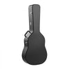 VEVOR Acoustic Guitar Hard Case, 43.31 in Gourd-Shaped Guitar Hard Case, With Lock Latch Key Handle, PVC Padding Soft Lining Water-Resistant Hard Shell Guitar Case, for 39-41 in Acoustic Guitar, Black