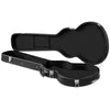VEVOR Electric Guitar Hard Case, 42.2 Inch, Wooden Hard-Shell Protective Carrying Case with Lock Latch, Sponge Lining, Keys, Accessory Compartment, Water-Resistant, for 39 Inch Les Paul Guitars, Black