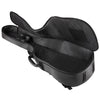 VEVOR Acoustic Guitar Hard Case, 47.1 Inch, Hard-Shell Protective Travel Carrying Case with Accessory Compartment, Foam Padding, Portable Handle, Shoulder Straps, for 41 Inch Acoustic Guitars, Black