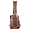 VEVOR Acoustic Guitar Hard Case, 47.1 Inch, Hard-Shell Protective Travel Carrying Case with Accessory Compartment, Foam Padding, Portable Handle, Shoulder Straps, for 41 Inch Acoustic Guitars, Brown