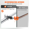 VEVOR Cargo Bar, Cargo Bar Adjustable from 89" to 104", Heavy-duty Steel Cargo Stabilizer Bar with 309 lbs Capacity, Truck Bed Load Bar for Truck Bed, Trailer, Semi Trailer (4 pcs)