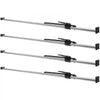 VEVOR Cargo Bar, Cargo Bar Adjustable from 89" to 104", Heavy-duty Steel Cargo Stabilizer Bar with 309 lbs Capacity, Truck Bed Load Bar for Truck Bed, Trailer, Semi Trailer (4 pcs)