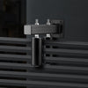 VEVOR Sliding Gate Kit, 6” Rolling Gate Hardware Kit with T-Bracket, Universal Adjustable Sliding Gate Rollers, Heavy Duty Black Sliding Gate Guide Roller for Sliding Gates and Rolling Door