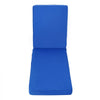 VEVOR Chaise Lounge Cushion, 72 x 21 x 3 in, Outdoor Lounge Chair Cushions, Waterproof & Fade-Resistant, Sun Lounger Replacement Cushions with Ties, Patio Lounger Pads for Pool Deck Lawn, Blue