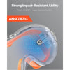 VEVOR Safety Glasses, Anti-Fog and Scratch-Resistant Clear Lens, Over Eyeglasses Safety Goggles with Adjustable Elastic Headband, ANSI Z87.1+ Protective Eye Goggles, for Work, Lab and Construction