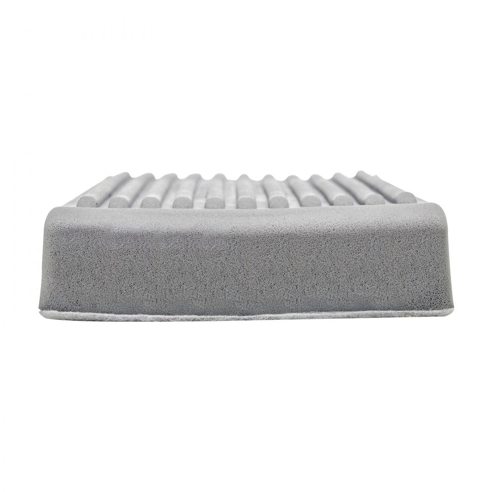 VEVOR Sponge Mop Replacement, 2-Piece, High Density Wider PU Sponge Mop Head Replacement with Hook & Loop, High Absorbency Head Replacement for VEVOR DS1362 Sponge Mop, Fit for Various Floors