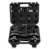 VEVOR 5PCS VUS Pressing Kit, 4PCS Press Rings (1/2", 3/4", 1", 1-1/4") & R8 Actuator - Compatible with ProPress Copper Pipes, Work with 32KN Standard Press Tools for 180° Operation