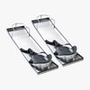 VEVOR Concrete Knee Boards Stainless Steel, 30'' x 8'' Concrete Sliders, Knee Boards For Concrete, Concrete Knee Pads Moving Sliders, with Knee Pads & Board Straps for Cement and Concrete Finishing
