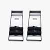 VEVOR Concrete Knee Boards Stainless Steel, 28'' x 8'' Concrete Sliders, Knee Boards For Concrete, Concrete Knee Pads Pair Moving Sliders, with Board Straps for Cement and Concrete Finishing