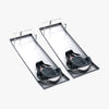VEVOR Concrete Knee Boards Stainless Steel, 30'' x 10'' Concrete Sliders, Knee Boards For Concrete, Concrete Knee Pads Moving Sliders, with Knee Pads & Board Straps for Cement and Concrete Finishing