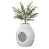 VEVOR Plant Cat Litter Box, Smart Odor Control System, Hidden Cat Litter Box with 9.48 in Large Entrance, Lighting Decoration & Sturdy ABS Material, Fit for Living Room/Corner/Outdoor Pool/Patio