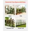 VEVOR Garden Trellis, 60 x 15 inch Rose Trellis, 4 Packs Garden Flower Rose Trellises with Powder-Coated Finish & Convenient Locking Design, Plant Support Trellises for Flowers, Vegetables, Roses