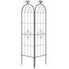 VEVOR Garden Trellis, 71 x 20 inch Rose Trellis, 2 Packs Garden Flower Rose Trellises with Powder-Coated Finish & Convenient Locking Design, Plant Support Trellises for Flowers, Vegetables, Roses