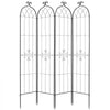 VEVOR Garden Trellis, 87 x 20 inch Rose Trellis, 4 Packs Garden Flower Rose Trellises with Powder-Coated Finish & Convenient Locking Design, Plant Support Trellises for Flowers, Vegetables, Roses