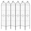 VEVOR Garden Trellis, 87 x 20 inch Rose Trellis, 6 Packs Garden Flower Rose Trellises with Powder-Coated Finish & Convenient Locking Design, Plant Support Trellises for Flowers, Vegetables, Roses