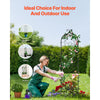 VEVOR Garden Trellis for Climbing Plants, 60 x 15 in, 2 Packs Rustproof Metal Garden Flower Trellis, Outdoor Climbing Rose Trellis Cucumbers Support, Decorative Clematis Trellis for Courtyards Lawns