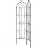 VEVOR Garden Trellis for Climbing Plants, 87 x 20 in, 2 Packs Rustproof Metal Garden Flower Trellis, Outdoor Climbing Rose Trellis Cucumbers Support, Decorative Clematis Trellis for Courtyards Lawns