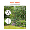 VEVOR Garden Trellis for Climbing Plants, 71 x 20 in, 4 Packs Rustproof Metal Garden Flower Trellis, Outdoor Climbing Rose Trellis Cucumbers Support, Decorative Clematis Trellis for Courtyards Lawns