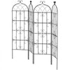 VEVOR Garden Trellis for Climbing Plants, 71 x 20 in, 4 Packs Rustproof Metal Garden Flower Trellis, Outdoor Climbing Rose Trellis Cucumbers Support, Decorative Clematis Trellis for Courtyards Lawns