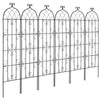 VEVOR Garden Trellis for Climbing Plants, 71 x 20 in, 6 Packs Rustproof Metal Garden Flower Trellis, Outdoor Climbing Rose Trellis Cucumbers Support, Decorative Clematis Trellis for Courtyards Lawns