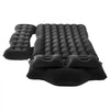 VEVOR Car Air Mattress, Inflatable Back Seat Car Camping Mattress, Flocking Travel Beds, Durable Portable Sleeping Pad with Air Pump, 2 Pillows, Nozzle, Carry Bag, Fits Most SUV MPV Sedan, Black
