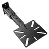 VEVOR Vise Plate Holder, 3-in-1 Table/Wall/Hitch Mounted for 2" Receivers, 4-Level Adjustable Length, Heavy-Duty Steel, Compatible with Pipe Vises & Bench Grinders for Vehicle Repairs, Metalworking